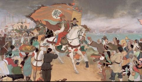 八健将，古代英雄传奇的壮丽篇章